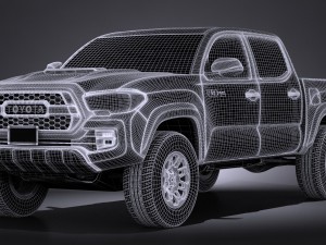 Toyota Tacoma TRD Pro 2017 Modello 3D