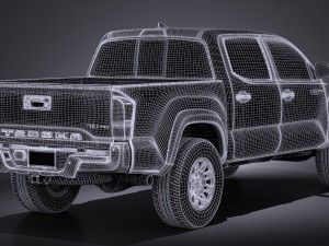 Toyota Tacoma TRD Pro 2017 Modello 3D