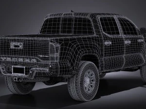 Toyota Tacoma TRD Pro 2017 3D Model