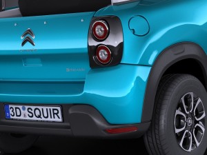 Citroen e-mehari 2017 3D 模型