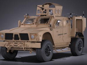 oshkosh m-atv r6 3D Model