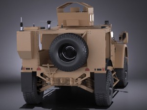 Oshkosh M-ATV R6 Modello 3D