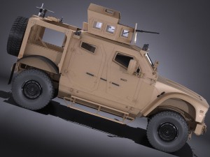 Oshkosh M-ATV R6 Modello 3D