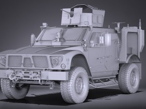 Oshkosh M-ATV R6 Modello 3D