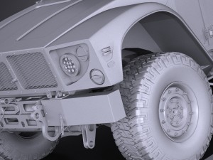 Oshkosh M-ATV R6 Modello 3D