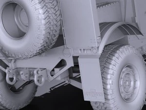 Oshkosh M-ATV R6 3D Model