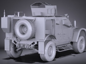 Oshkosh M-ATV R6 Modello 3D
