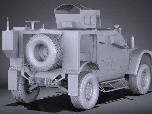 Oshkosh M-ATV R6 3D Model