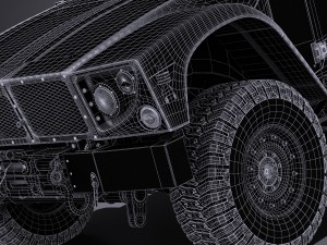 Oshkosh M-ATV R6 Modello 3D