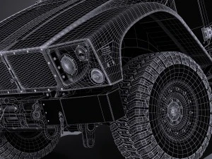 Oshkosh M-ATV R6 3D Model
