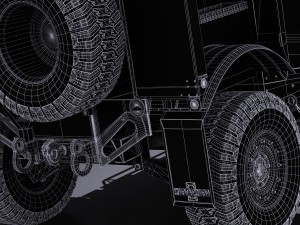 Oshkosh M-ATV R6 Modello 3D