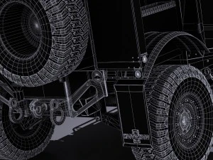 Oshkosh M-ATV R6 3D Model