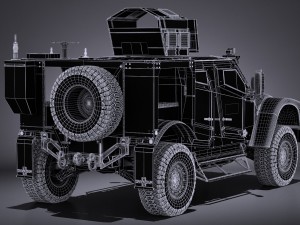 Oshkosh M-ATV R6 Modello 3D