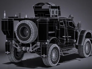 Oshkosh M-ATV R6 3D Model