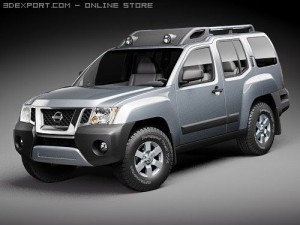 Nissan Xterra 2009 3D Model