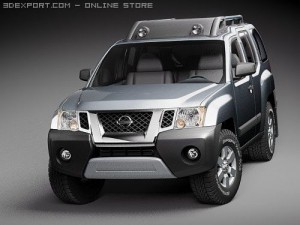 Nissan Xterra 2009 Model 3D