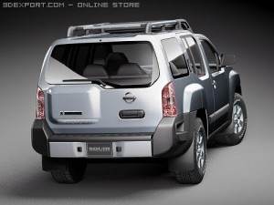 Nissan Xterra 2009 Model 3D
