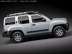 Nissan Xterra 2009 Model 3D