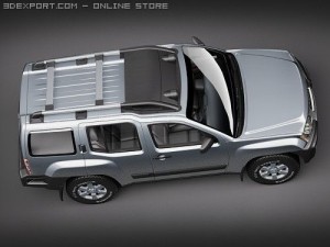Nissan Xterra 2009 Model 3D