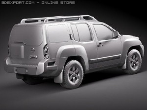 Nissan Xterra 2009 Model 3D