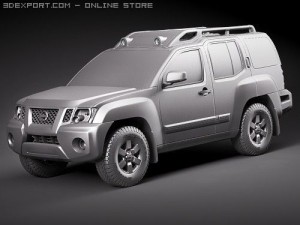 Nissan Xterra 2009 Model 3D