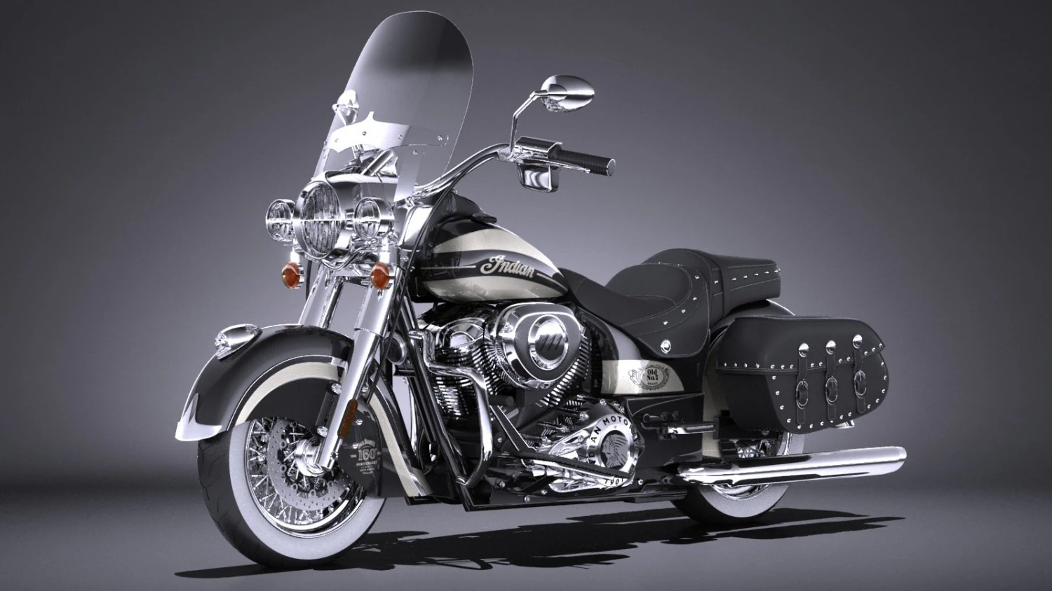 Indian Chief Jack Daniels 2016 3D Model .c4d .max .obj .3ds .fbx .stl .blend