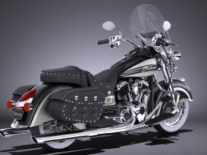 Indian Chief Jack Daniels 2016 3D Model