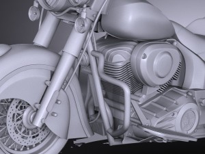 Indian Chief Jack Daniels 2016 3D Model