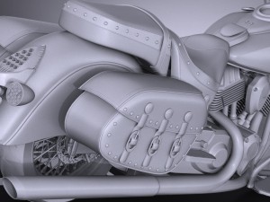 Indian Chief Jack Daniels 2016 3D Model