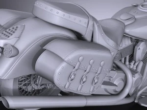 Indian Chief Jack Daniels 2016 3D Model