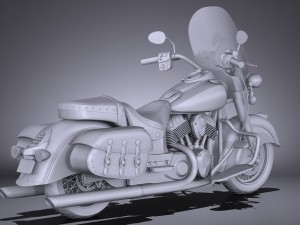 Indian Chief Jack Daniels 2016 3D Model