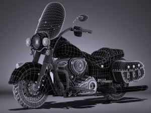 Indian Chief Jack Daniels 2016 3D Model
