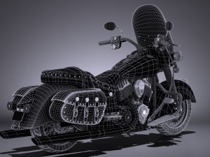 Indian Chief Jack Daniels 2016 3D Model