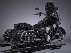 Indian Chief Jack Daniels 2016 3D Model