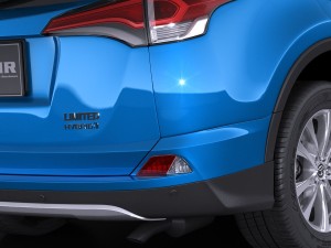 Toyota RAV4 Hybrid 2016 3D Model
