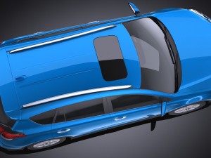 Toyota RAV4 Hybrid 2016 3D Model