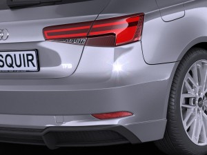 Audi a3 2017 3-door 3D Model