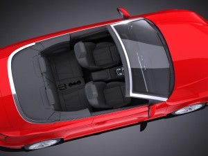 Audi A3 2017 Cabriolet Model 3D