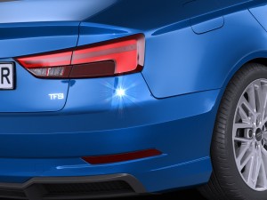 SAudi A3 2017 Sedan Model 3D