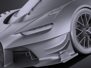 Bugatti Vision Gran Turismo Concept 2015 Vray 3D Model