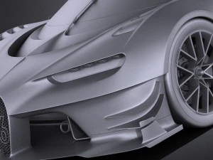 Bugatti Vision Gran Turismo Concept 2015 Vray 3D Model