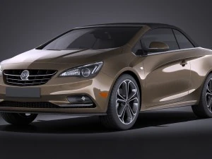 Buick Cascada 2016 Vray Model 3D