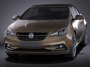 Buick Cascada 2016 Vray 3D Model