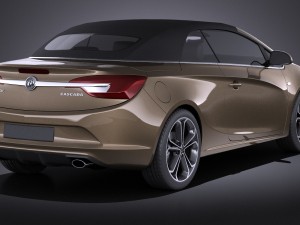 Buick Cascada 2016 Vray 3Dモデル