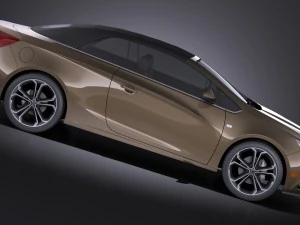 Buick Cascada 2016 Vray 3D Model