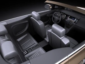 Buick Cascada 2016 Vray 3D Model