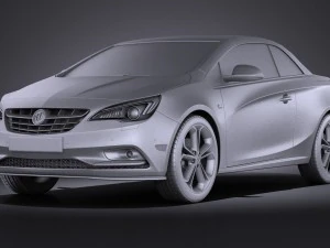 Buick Cascada 2016 Vray 3D Model