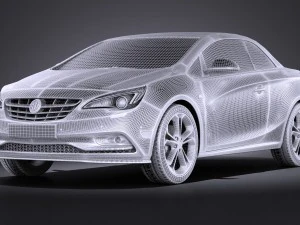 Buick Cascada 2016 Vray 3D Model