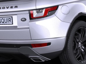 Land Rover Range Rover Evoque Convertible 2017 3D मॉडल