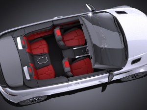 Land Rover Range Rover Evoque Convertible 2017 3D मॉडल